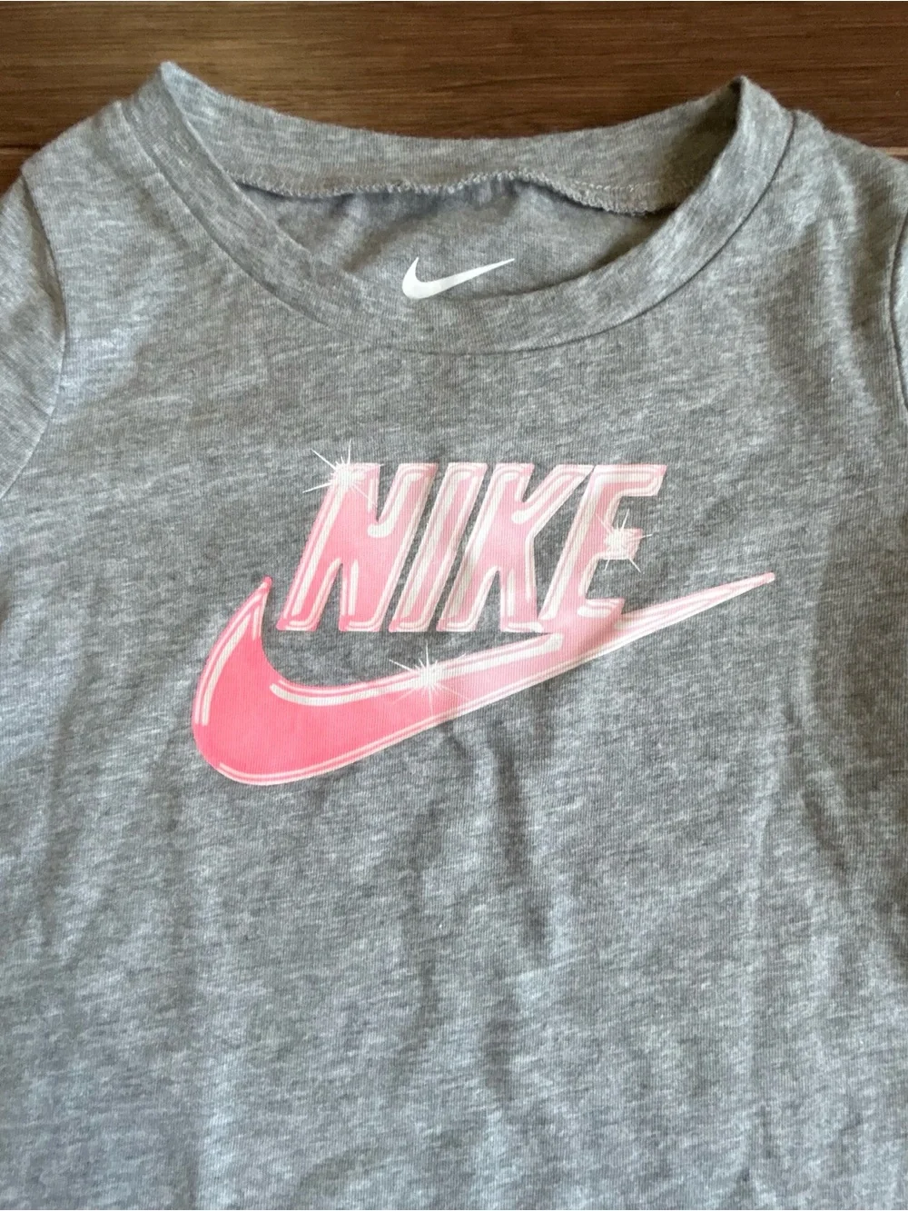 Nike Long Sleeve Top Heather Gray 12m